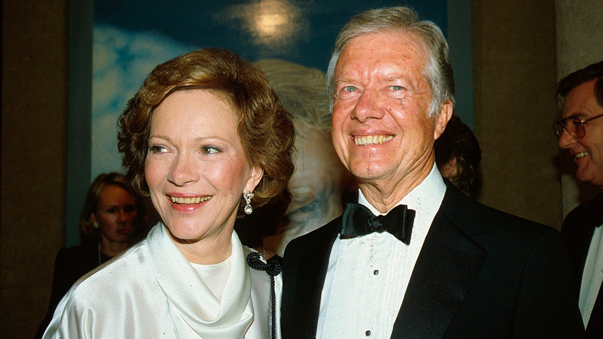 Jimmy Carter and his late wife Rosalynn
