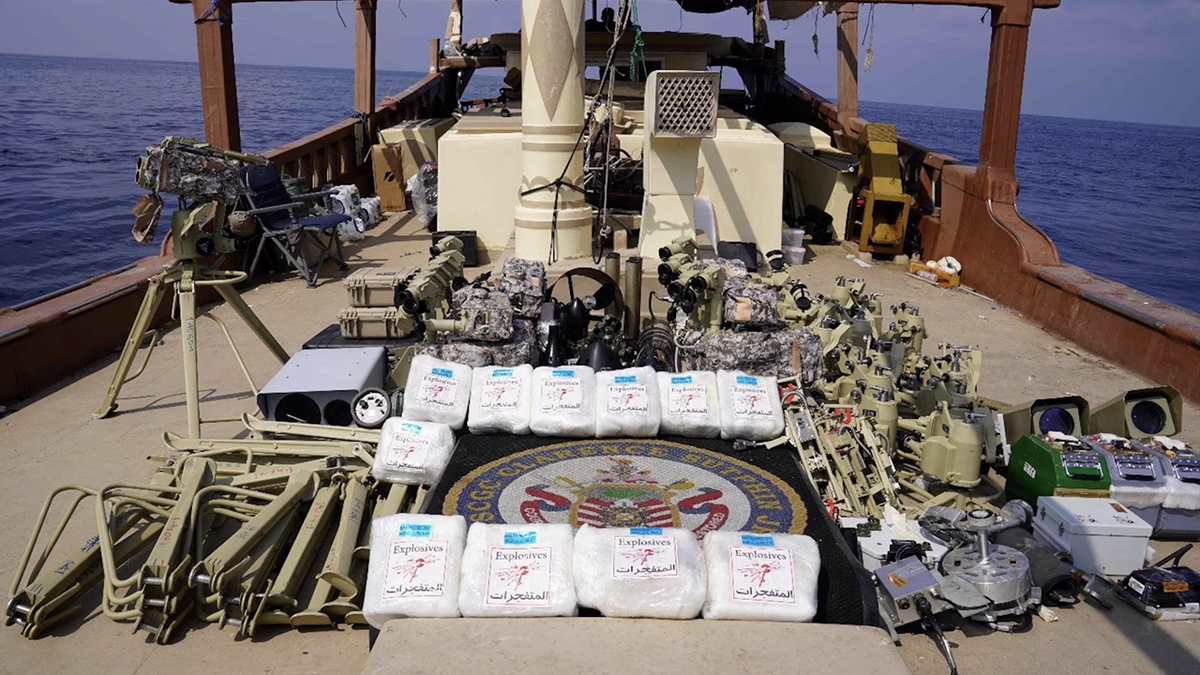 Weapons found on ship heading to Yemen's Houthi rebels