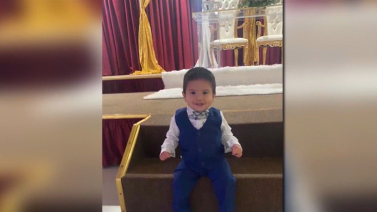 A family photo of two-year-old Jeremy Poou Caceres