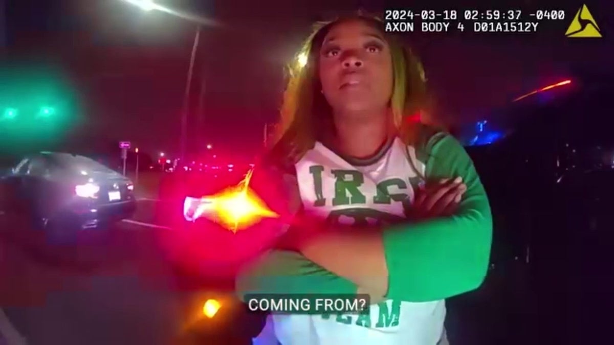 Florida woman confronted by police before DUI