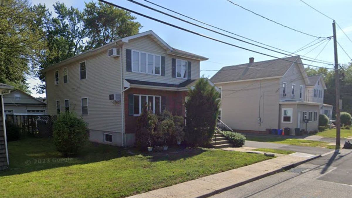 A house at at 25 Railroad Ave. in Amityville was searched on Monday