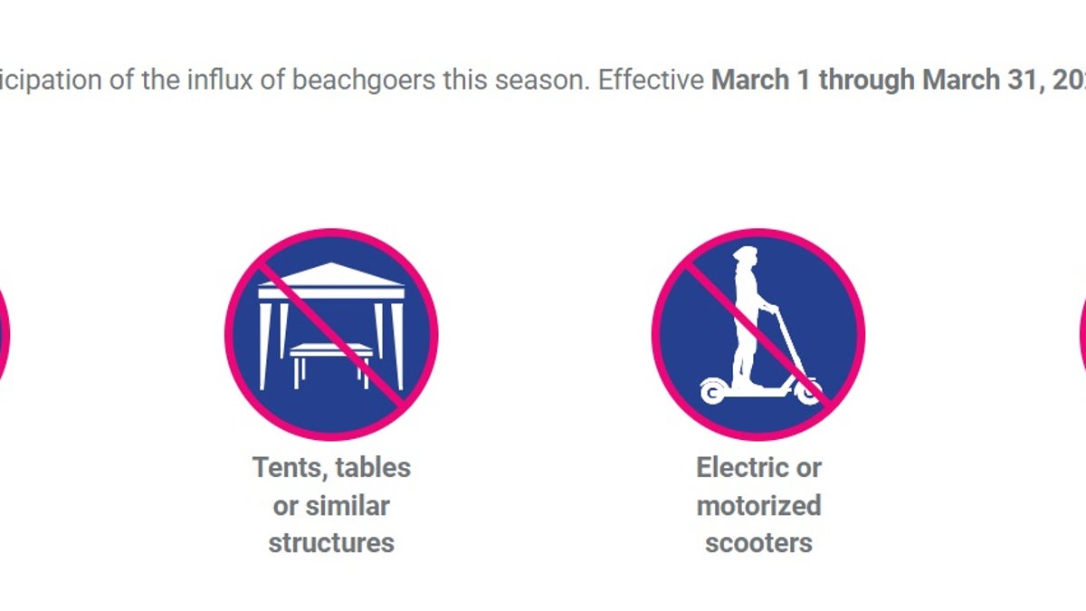 Fort Lauderdale's restrictions