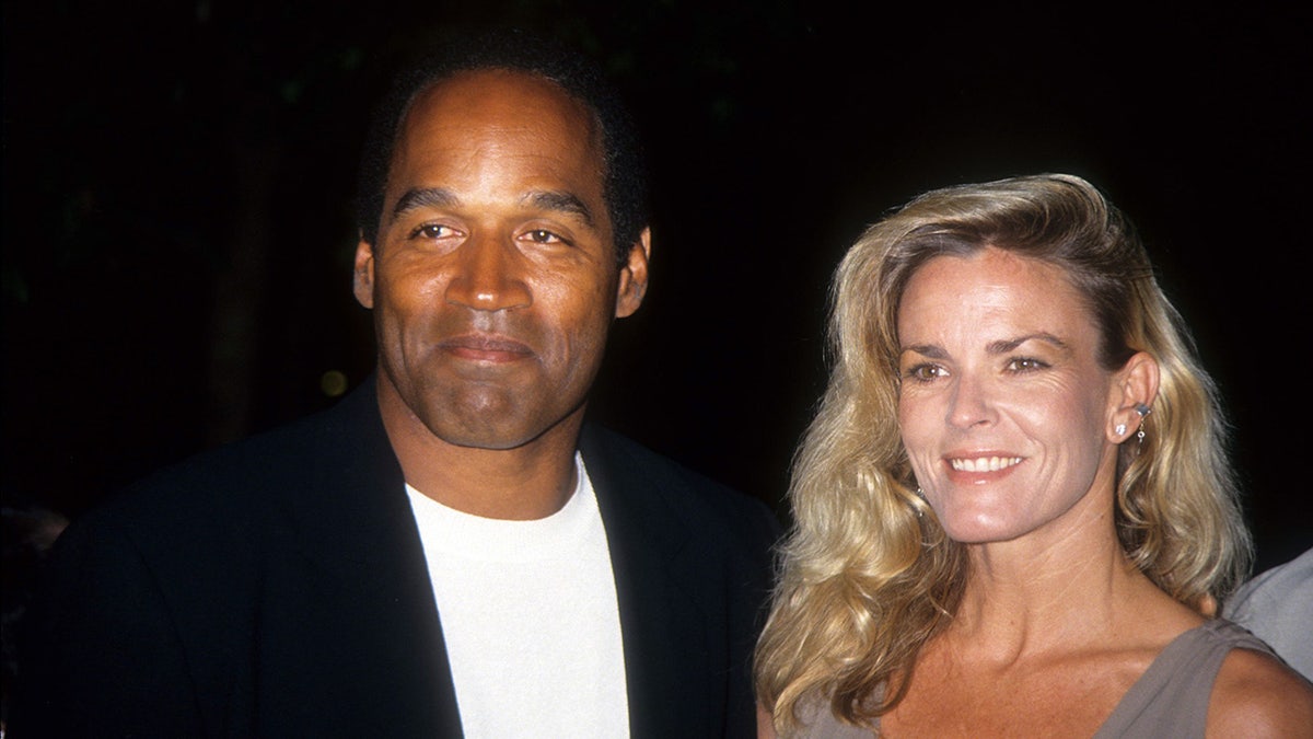 OJ Simpson and his ex-wife